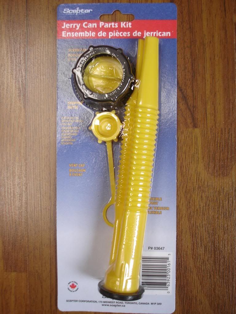 Genuine Wedco & Scepter New Fuel Gas Can Spouts & Parts Kits +2 Yellow